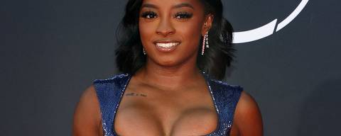 Sexo de 4 com ninfeta gostosa cheia de teso - US gymnast Simone Biles attends the 2025 ESPY awards at the Dolby Theatre in Hollywood, California on July 16, 2025. (Photo by VALERIE MACON / AFP)